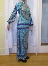 Emilio Pucci evening dress, Vintage 1960 - exceptional design and condition