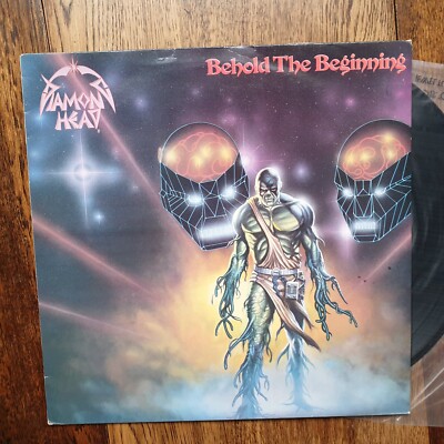 DIAMOND HEAD, '' BEHOLD THE BEGINNING '' ORIGINAL UK VINYL LP !! NWOBHM.