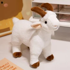 Goat Stuffed Animals- Soft Goat Plush Toy,12 Inch Unique Plushie Toy Adorable...