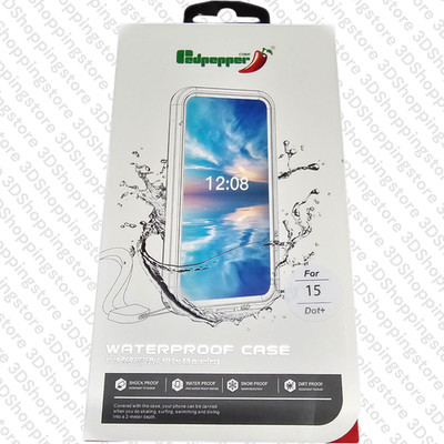 Redpepper Dot Plus Waterproof Case für das Apple iPhone 15 - Schwarz