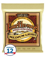 Ernie Ball 2003 Earthwood 80/20 Bronze Acoustic Guitar Strings - .012-.054