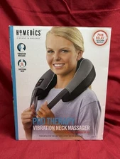 Homedics Pro Therapy Vibration Neck Massager with Soothing Heat Relax Relief NIB
