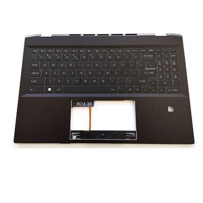 New for MSI Summit E16 Flip MS-1591 Palmrest Upper Case w/Backlit 3075591C222 US