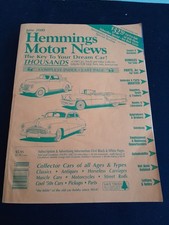Hemmings Motor News June 2000 Collector Cars Marketplace Vintage Magazine