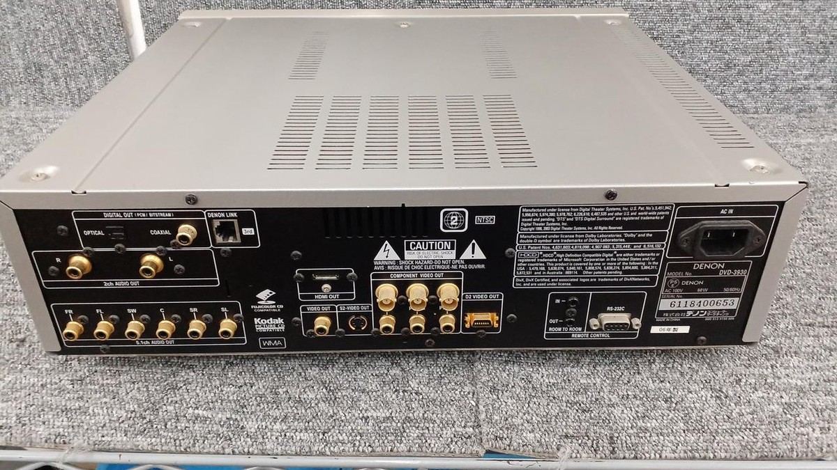 Denon DVD-3930 DVD Player for sale online | eBay