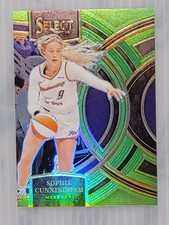 2024 Panini Select WNBA Concourse Sophie Cunningham #71 Neon Green Prizm /75 21A