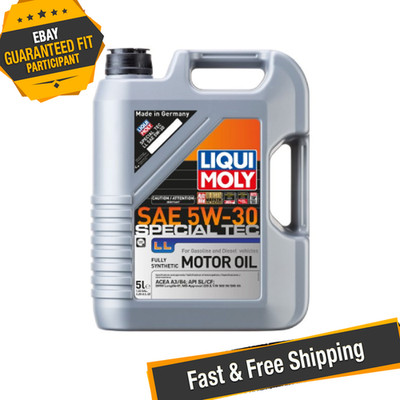 LIQUI MOLY 2249 Special Tec LL SAE 5W-30 Synthetic Motor Oil