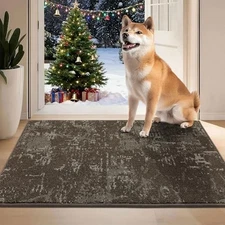 Dirt Trapper Door Mat 24" x 36", Non-Slip Doormats Washable Entryway Rugs, 