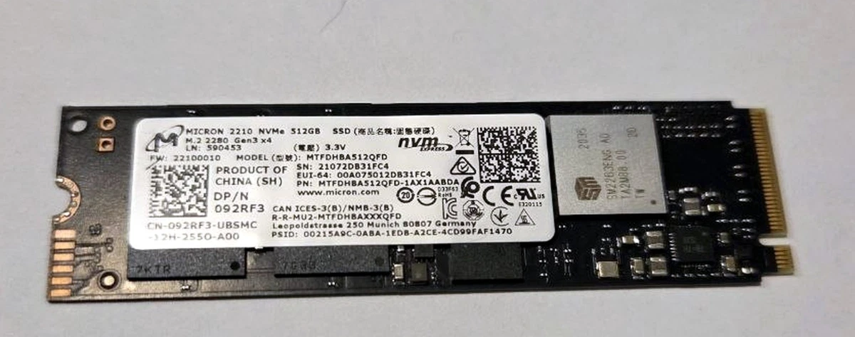 Micron M.2 Interface 512 GB Solid State Drives for sale - eBay