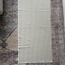 Ian Mankin Ticking 2 Fabric. Sage. RRP �42 Per Metre. 52x100cm