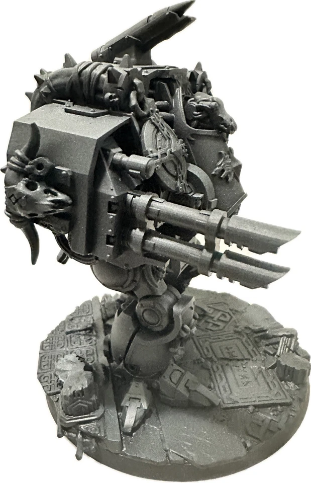 Warhammer 40k Space Wolves Themed Ballistus Dreadnought Custom - Image 2 of 4