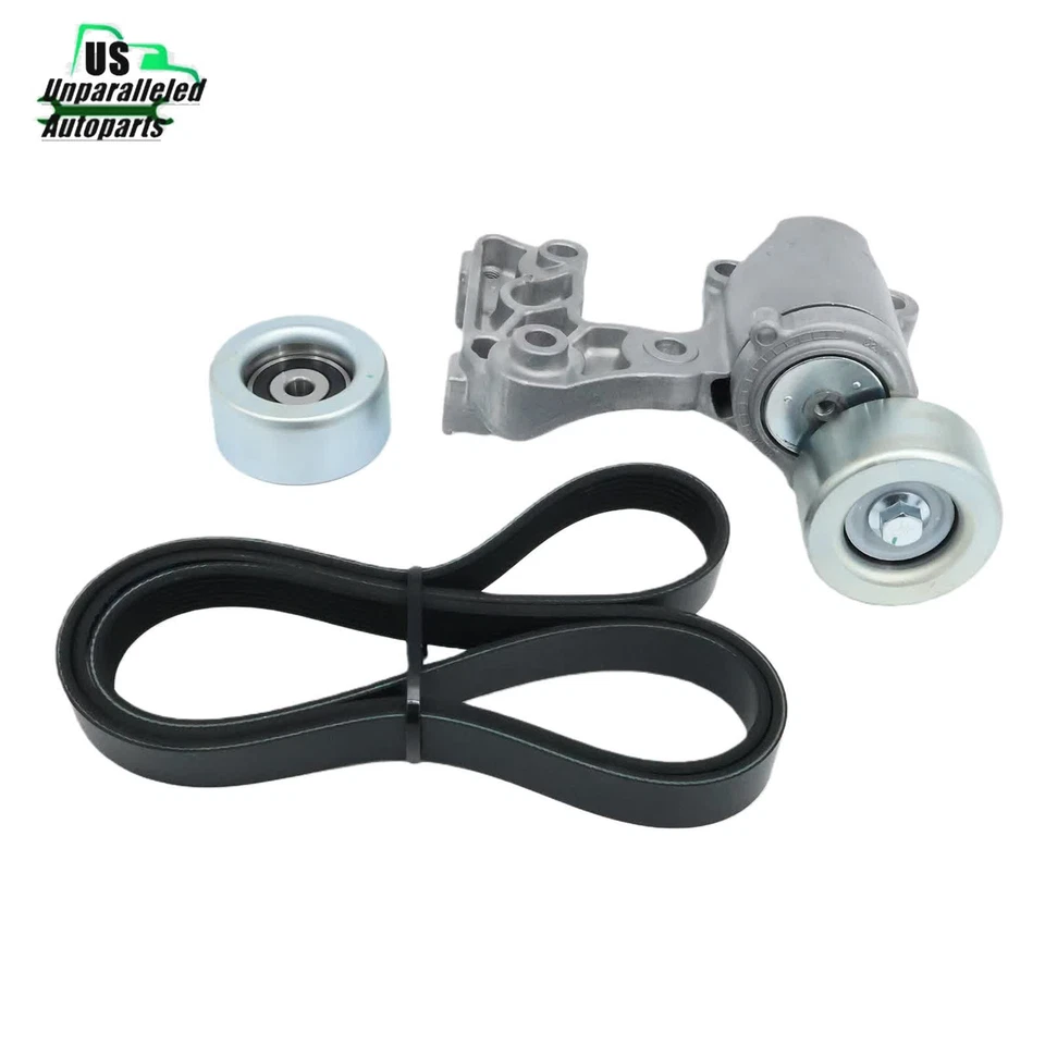 Serpentine Belt Component Kit for Toyota Avalon Camry Highlander Lexus ES350 Foto 4 de 4