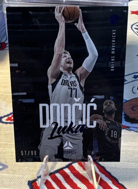 2020-21 Panini Chronicles - Luminance Luka Dončić #160 Blue /99