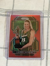 2022 Panini Prizm WNBA Lauren Jackson #30 Red /199