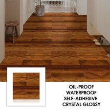 Self Adhesive Vinyl Floor Tiles 15 Tiles ,Peel Stick DIY Flooring Sticker,11.8