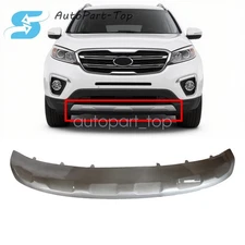 Front Bumper Valance Skid Plate Silver For 2016-2018 Kia Sorento EX Model