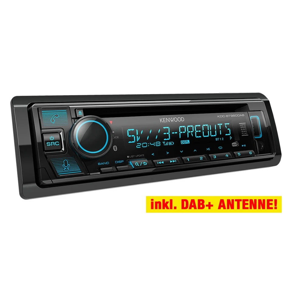 KENWOOD KDC-BT960DAB Auto Radioset für CHRYSLER PT Cruiser-02-12/05 - Bild 2 von 4