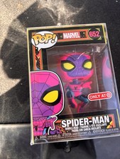 Funko Pop! Marvel Spider-Man Blacklight Target Exclusive Figure #652