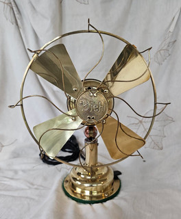 Diehl all brass antique fan