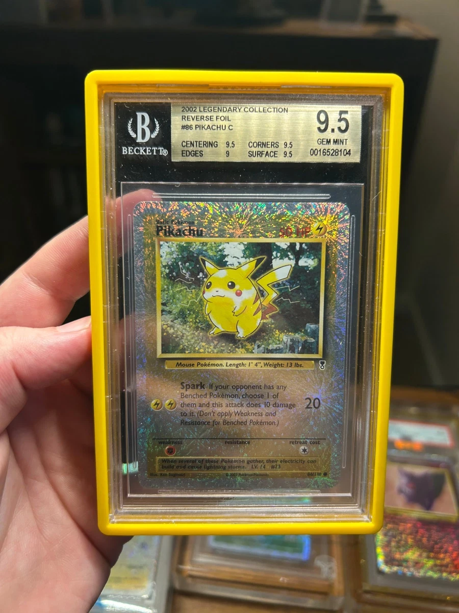 Pikachu Pokémon TCG Grade 9.5 Individual Collectible Card Game