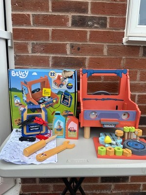Bluey Mechaniker Holzspielzeug Spielset 20 Teile Doodad Rollenspiel Spielzeug Aldi