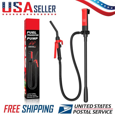 #ad #ad Battery Powered Electric Fuel Transfer Siphon Pump Gas Oil Water Liquid 2.2 GPM $25.99
