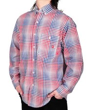 Mens Mid Weight FR Welding Shirt 7.5oz 100 Cotton NFPA 2112 CAT2 Button