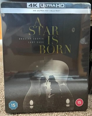 Steelbook 4K Ultra HD and Blu-ray A Star Is Born