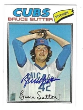 Autographed Signed BRUCE SUTTER CHICAGO CUBS 2011 Topps Card #60YOT-26 w/COA