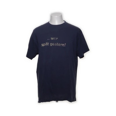 Stedman, T-shirt, Größe: 2XL, Blau, Print, Herren #l1g