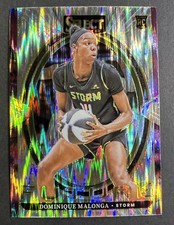2025 Panini Select WNBA DOMINIQUE MALONGA FUTURE FLASH PRIZM STORM #25