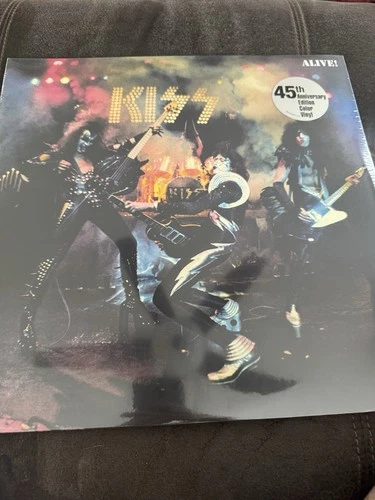 KISS ALIVE 45TH ANNIVERSARY EDITION COLOR VINYL ALBUM SEALED NEW 2020