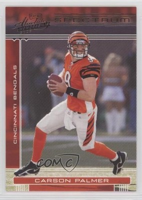 2006 Playoff Absolute Memorabilia Spectrum Black 35/100 Carson Palmer #33 0q3