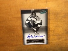 milt schmidt 5 hockey card Autograph Sportkings Itg Base 58/90