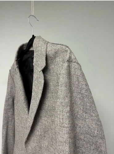 $1695 Brand New R13 Oversized Ragged Blazer Grey Small image 8