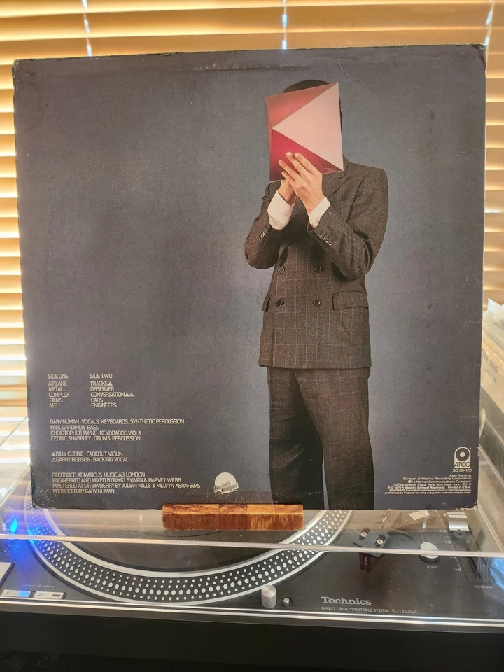 Gay Numan, The Pleasure Principal, 1979 1st Atco Stereo, SD- 38-120, VG+/VG — 第 2/4 张图片