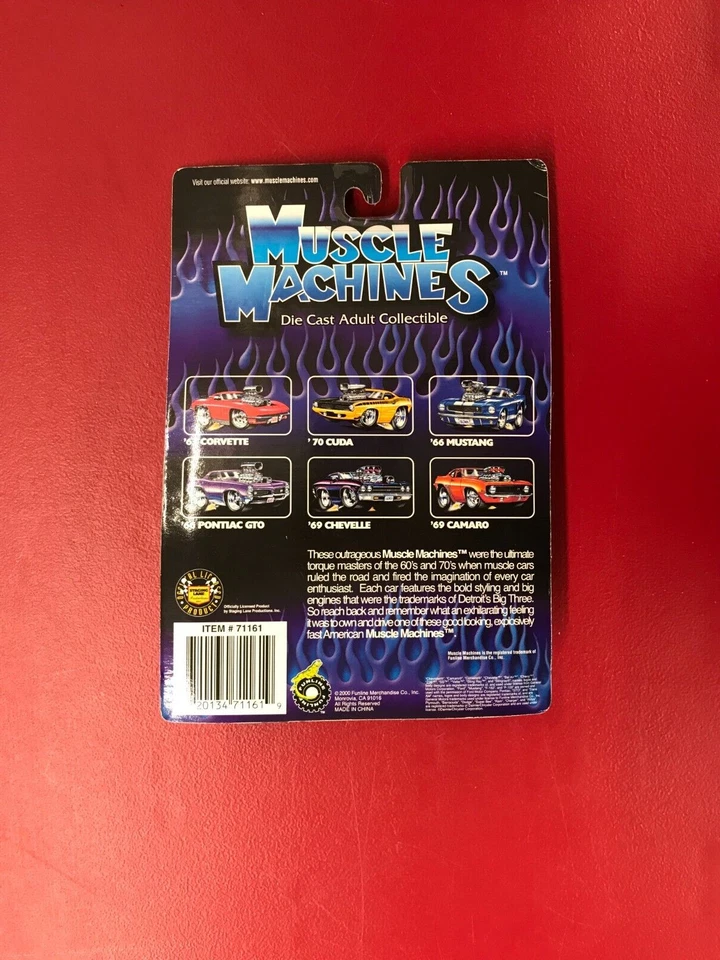 Funline 2002 Muscle Machines '00 PT Cruiser Diecast Car (Yellow) - Image 2 of 2