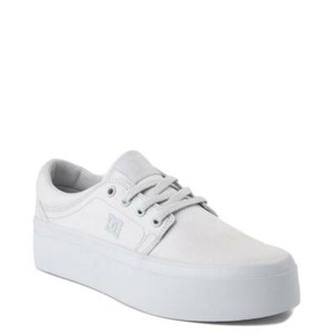 Mujer Dc Trase Tx Plataforma Zapatilla Skate Gris Mujer | eBay