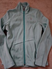 SPYDER FLEECE JUMPER Size M SWEATSHIRT FULL ZIP 2 POCKETS Women Ladies TORQUES