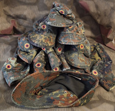 13x Konvolut H&auml;ndlerposten Bundeswehr M&uuml;tze Tarnfarbe Camouflage Vers. Gr&ouml;&szlig;en