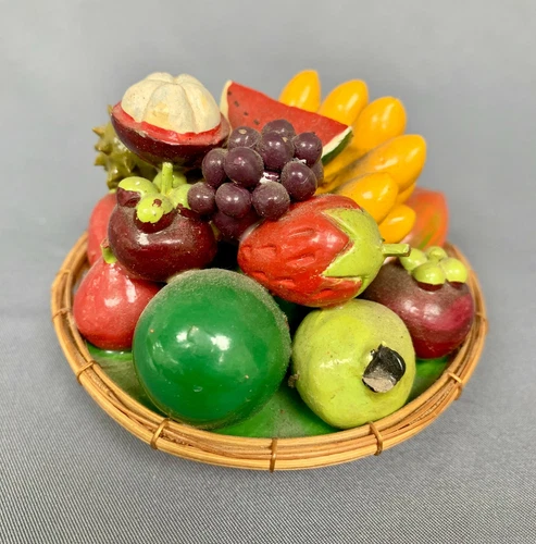 Splendid Basket Fruit Exotic - Miniature