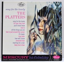 THE PLATTERS "Song For The Lonely"  Vinyl LP  Mercury MG20669