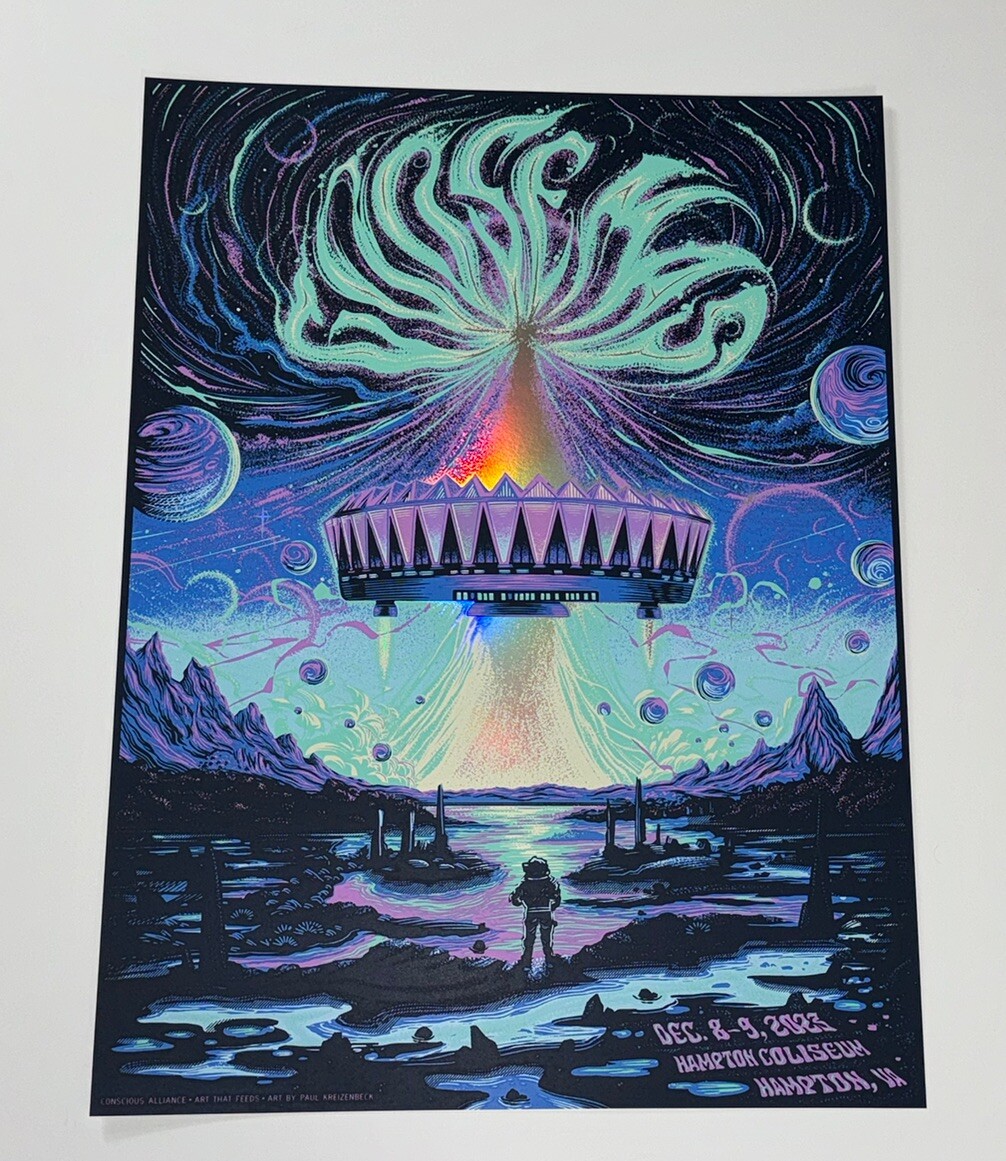 Goose The Band Poster Hampton Coliseum Goosemas 2023 Official