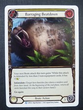 Barraging Beatdown R 1HP023 - Yellow - F&B Card #6UY