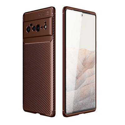 Carbon Fiber Slim Classic Shockproof Back Case for Google Pixel 6 Pro 5A 6 2021