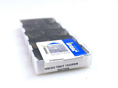 Iscar HM390 TDKT 1505PDR IC808 Carbide Milling Inserts (Box of 10)