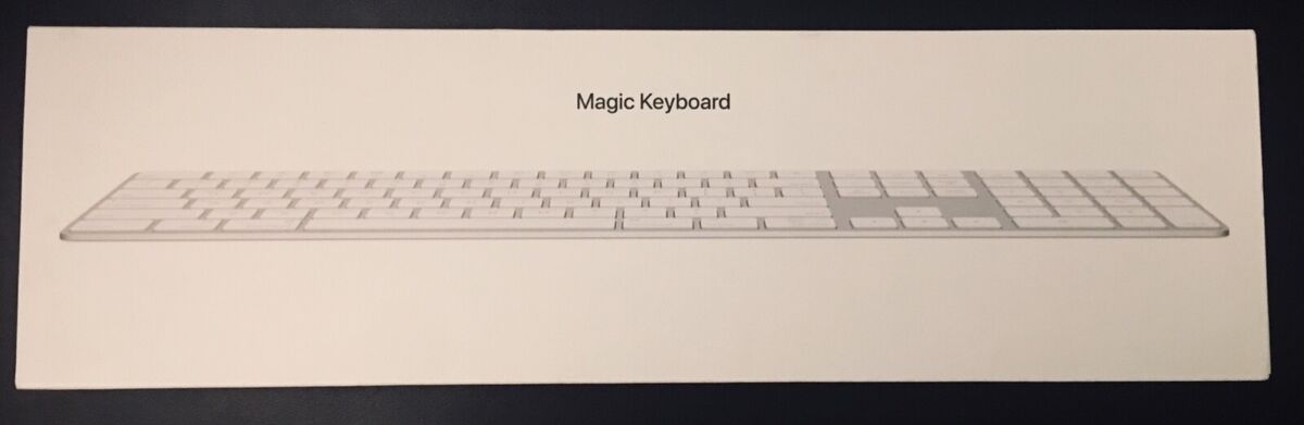 APPLE Wireless Magic Keyboard Model A1843 EMC 3138 MQ052LL/A Empty Box