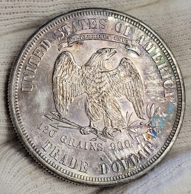 1877-S Trade Dollar Coin.. $1 Silver Trade Dollar Coin. *GREAT