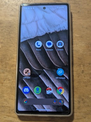 Android pixel 7a Charcoal rooted Pokemon go spoofing phone safe Monster Hunter