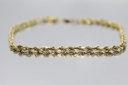 Michael Anthony MA 14k Rope Chain bracelet - Picture 3 of 10